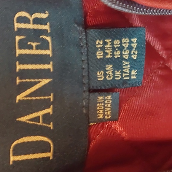 DANIER, Size L leather jacket - Picture 11 of 15